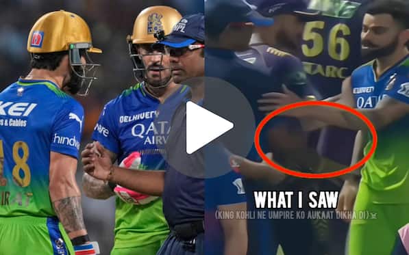 [Watch] Virat Kohli Refuses To Shake Hands With Umpires After Controversial Dismissal